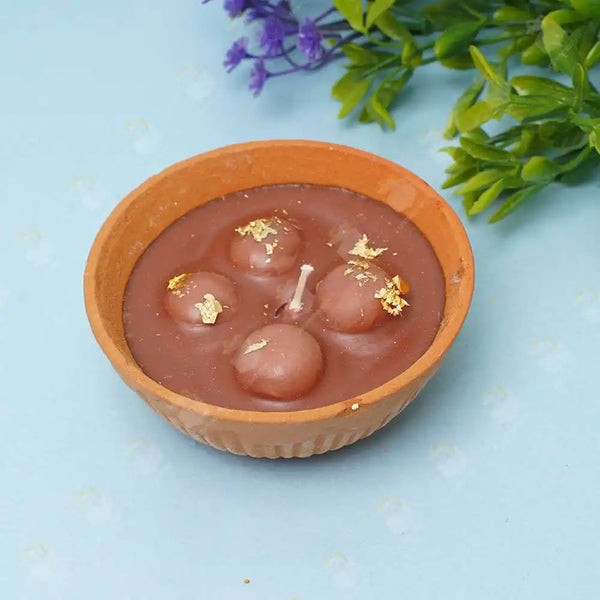 Gulab Jamun Scented Diwali Candle